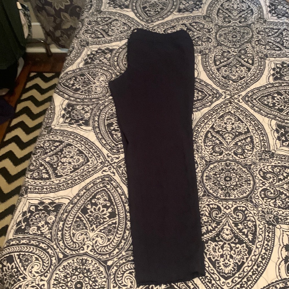 dalia collection women’s slacks dress pants size 12, dark blue, never worn